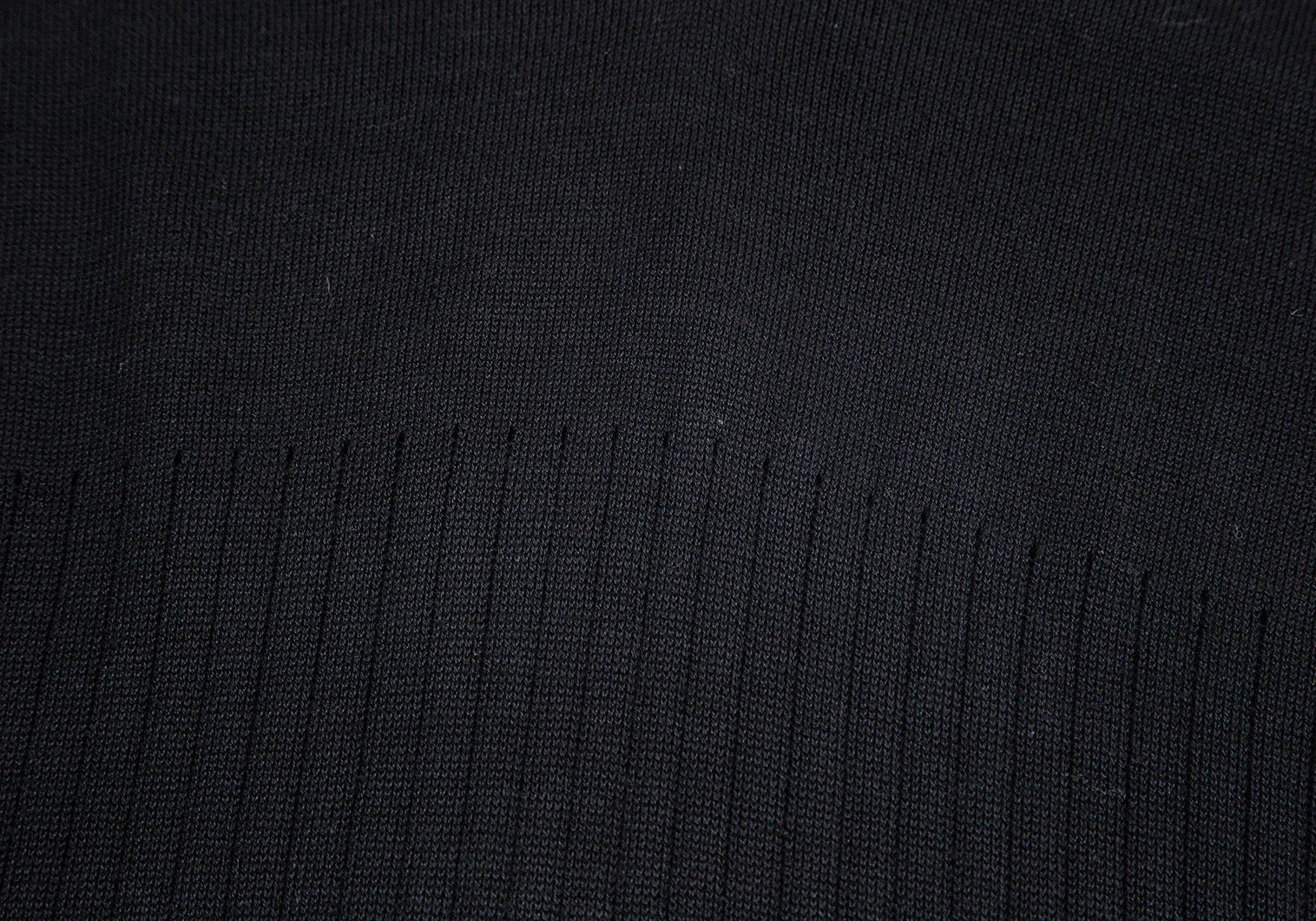 Yohji Yamamoto Japan. Y's Black V-neck Knit Dress