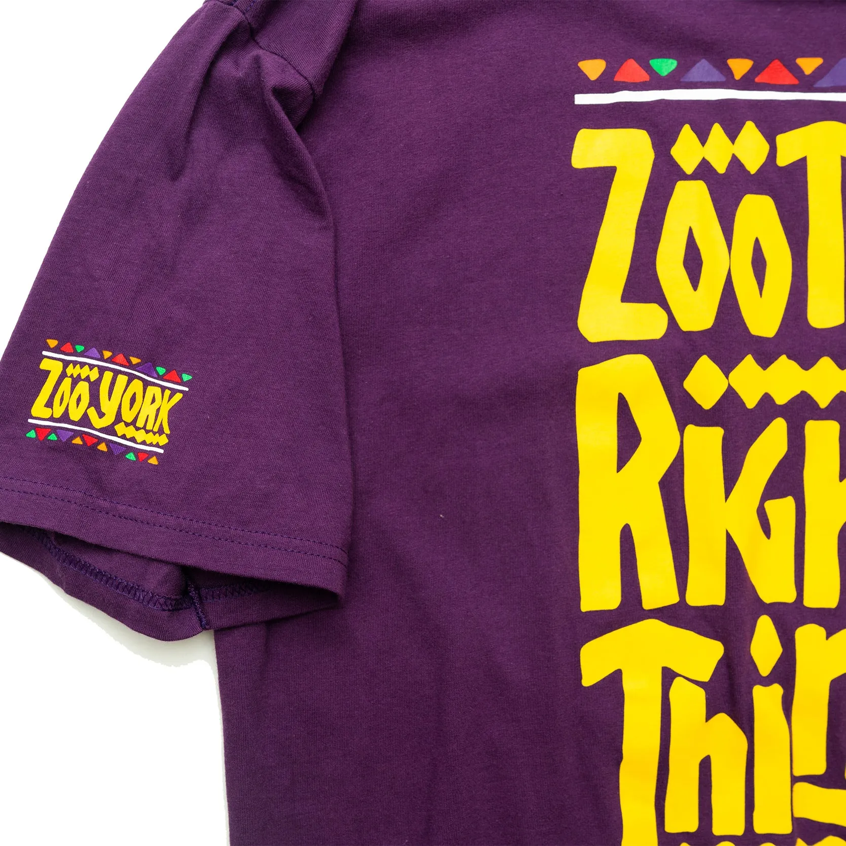 ZOO YORK "ZOO THE RIGHT THING" T-SHIRT (Men's Large)